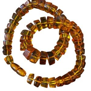 Gold Geometric Necklace with Spiral Design